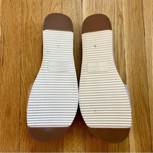 NEW SAM EDELMAN SLIDE SANDELS TORTOISE & RAFFIA DETAIL SIZE 9 1/2 - Picture 7 of 7